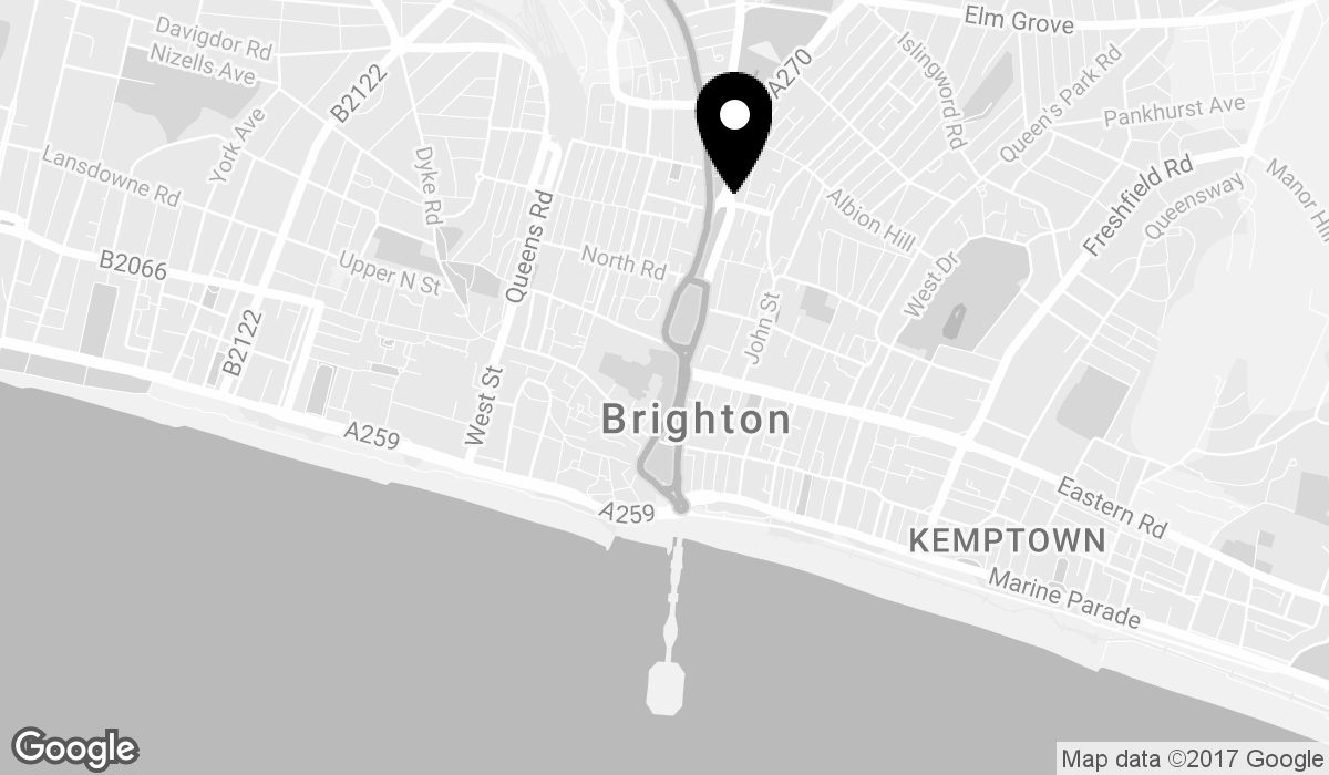 Google Map of 30 Richmond Place, Brighton, UK